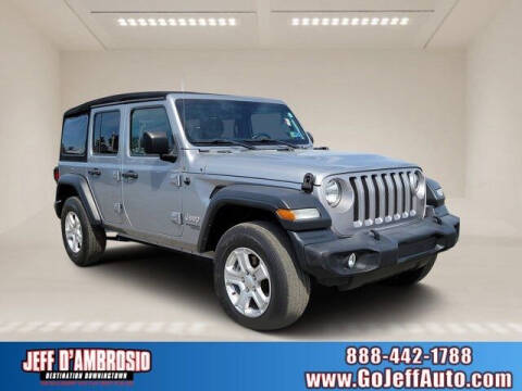 2018 Jeep Wrangler Unlimited for sale at Jeff D'Ambrosio Auto Group in Downingtown PA