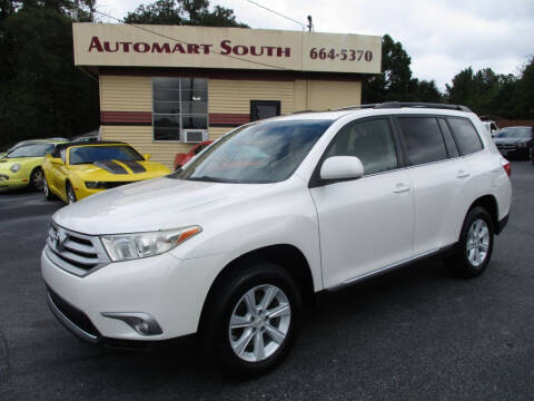 2012 Toyota Highlander for sale at Automart South in Alabaster AL