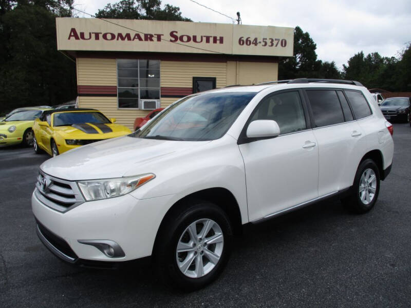 2012 Toyota Highlander for sale at Automart South in Alabaster AL