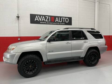 2004 Toyota 4Runner for sale at AVAZI AUTO GROUP LLC in Gaithersburg MD