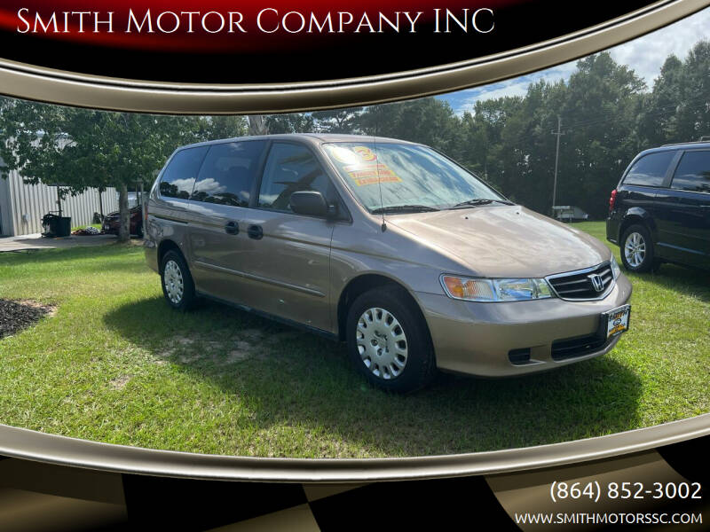 2003 Honda Odyssey for sale at Smith Motor Company INC in Mc Cormick SC