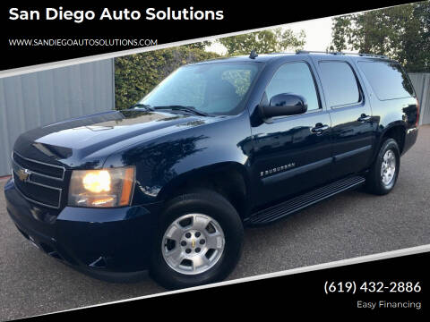 2008 Chevrolet Suburban for sale at San Diego Auto Solutions in Escondido CA