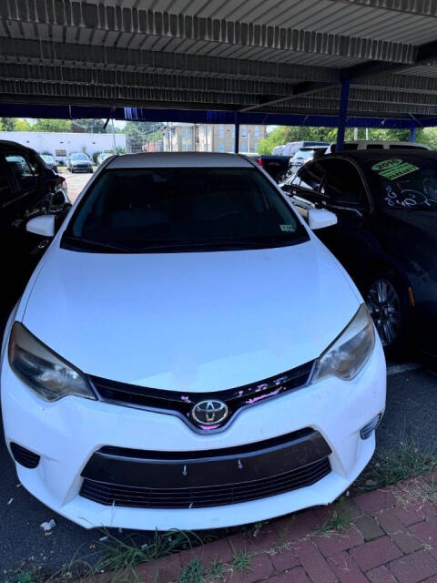 2015 Toyota Corolla for sale at Approve Auto Sales in PETERSBURG, VA