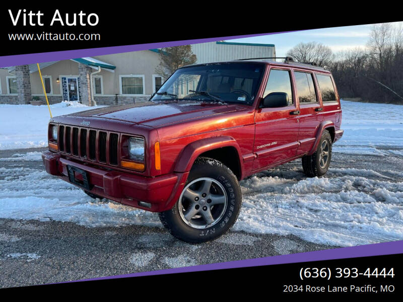 1999 Jeep Cherokee for sale at Vitt Auto in Pacific MO