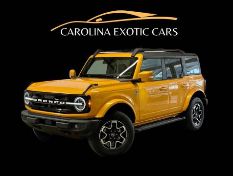 2022 Ford Bronco for sale at Carolina Exotic Cars & Consignment Center in Raleigh NC