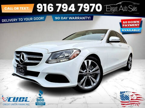2017 Mercedes-Benz C-Class for sale at Elegant Auto Sales in Rancho Cordova CA