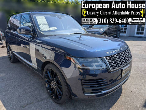 2018 Land Rover Range Rover for sale at European Auto House in Los Angeles CA