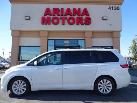 2015 Toyota Sienna for sale at Ariana Motors in Las Vegas NV