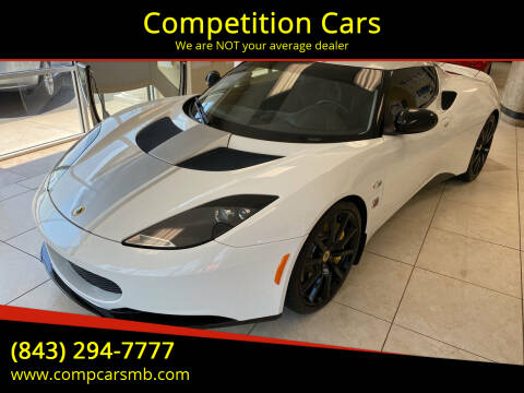 2011 Lotus Evora for sale at Competition Cars in Myrtle Beach SC