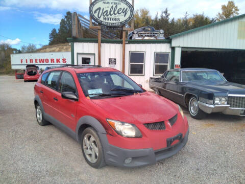 2003 Pontiac Vibe for sale at Independent Auto - Main Street Motors in Rapid City SD