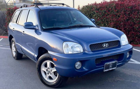 2002 Hyundai Santa Fe for sale at Posh Motors in Napa CA