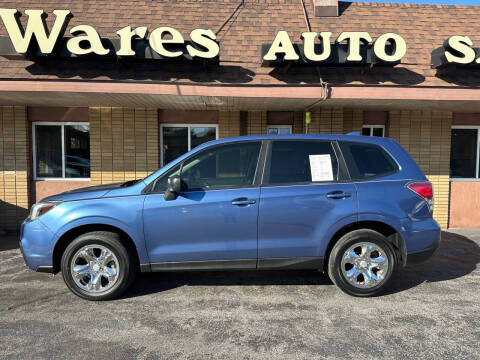 2018 Subaru Forester for sale at Wares Auto Sales INC in Traverse City MI