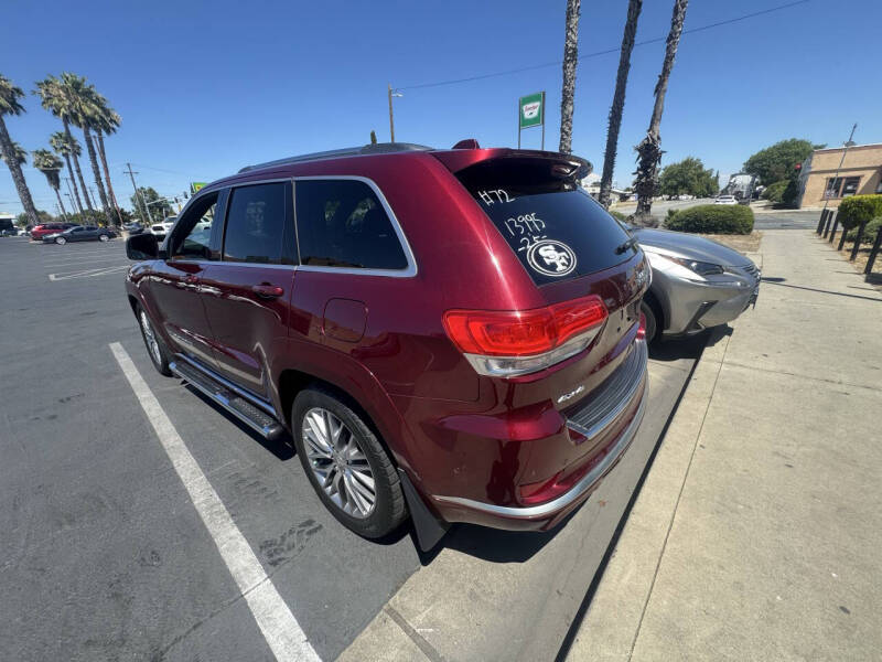 2017 Jeep Grand Cherokee Summit