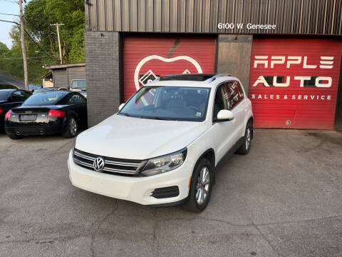 2017 Volkswagen Tiguan for sale at Apple Auto Sales Inc in Camillus NY