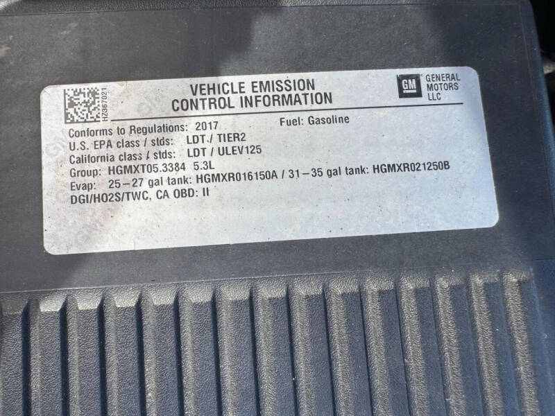 2017 Chevrolet Silverado 1500