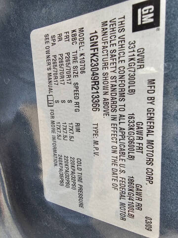 2009 Chevrolet Tahoe LT