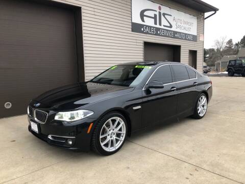2014 BMW 5 Series for sale at Auto Import Specialist LLC in South Bend IN