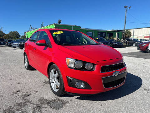 2016 Chevrolet Sonic for sale at Marvin Motors in Kissimmee FL