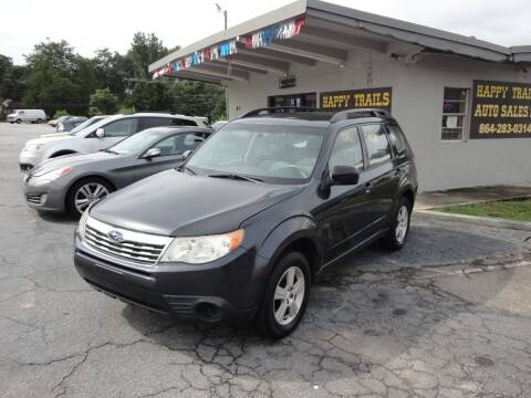 2010 Subaru Forester for sale at HAPPY TRAILS AUTO SALES LLC in Taylors SC