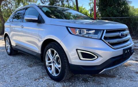 2015 Ford Edge for sale at CROWN AUTO in Spring TX