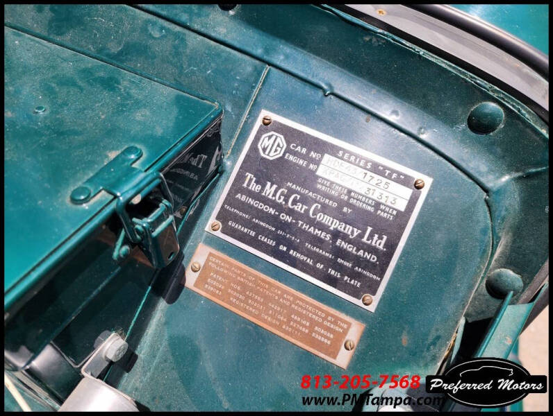 1954 MG TF