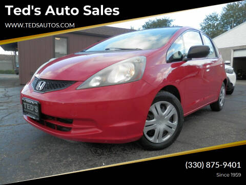 2009 Honda Fit for sale at Ted's Auto Sales in Louisville OH