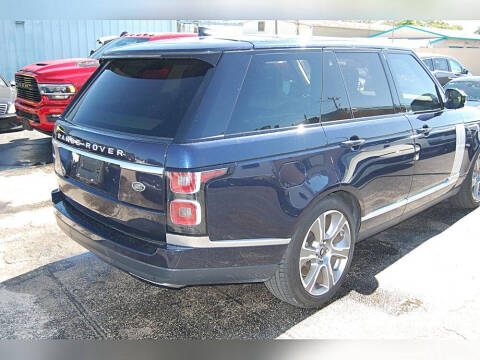 2018 Land Rover Range Rover HSE