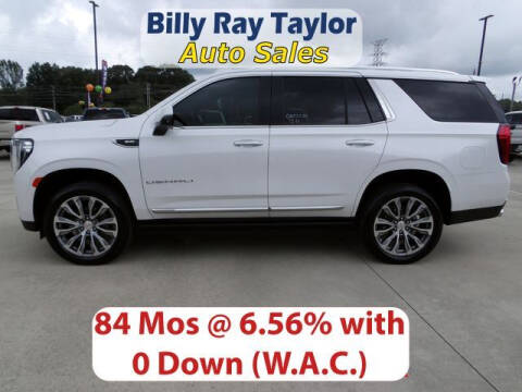 2021 GMC Yukon for sale at Billy Ray Taylor Auto Sales in Cullman AL