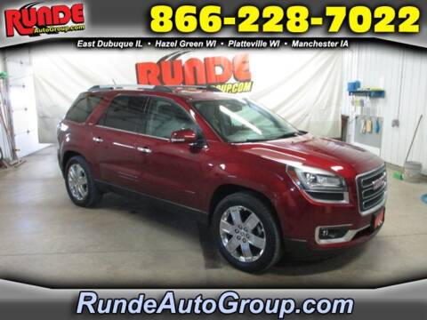 2017 GMC Acadia Limited for sale at Runde PreDriven in Hazel Green WI