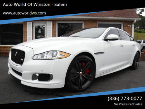 2015 Jaguar XJR for sale at Auto World Of Winston - Salem in Winston Salem NC