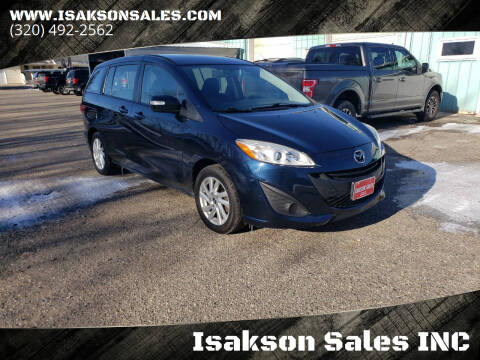 2015 Mazda MAZDA5 for sale at Isakson Sales INC in Waite Park MN