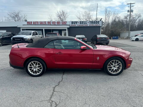 2012 Ford Mustang for sale at M&R Auto Sales Inc in Bowling Green KY