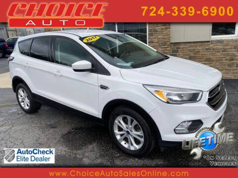 2017 Ford Escape for sale at CHOICE AUTO SALES in Murrysville PA