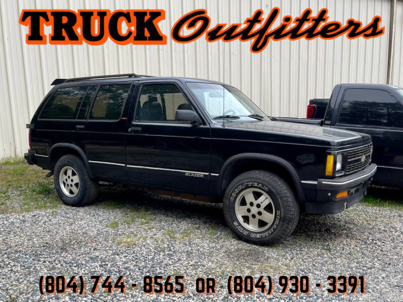 1992 Chevrolet S-10 Blazer for sale at BRIAN ALLEN'S TRUCK OUTFITTERS in Midlothian VA