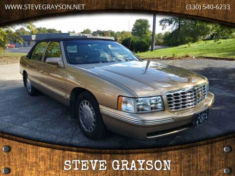 1999 Cadillac DeVille for sale at STEVE GRAYSON MOTORS in Youngstown OH