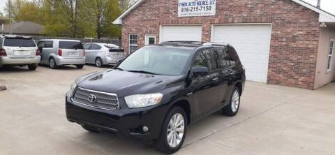 2008 Toyota Highlander Hybrid for sale at Tyson Auto Source LLC in Grain Valley MO