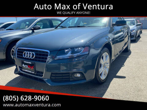 2011 Audi A4 for sale at Auto Max of Ventura in Ventura CA