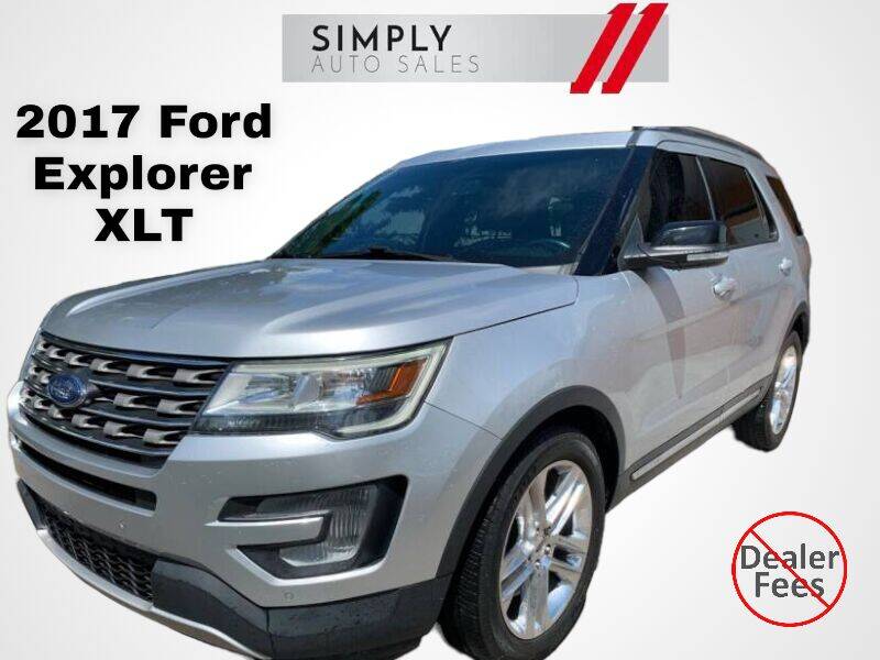 2017 Ford Explorer for sale at Simply Auto Sales in Palm Beach Gardens FL