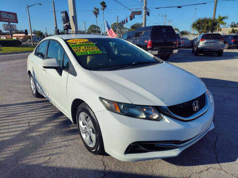 2015 Honda Civic for sale at JAH MOTORSPORT CORP OF FLORIDA in Cocoa FL