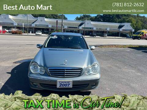 2007 Mercedes-Benz C-Class for sale at Best Auto Mart in Weymouth MA