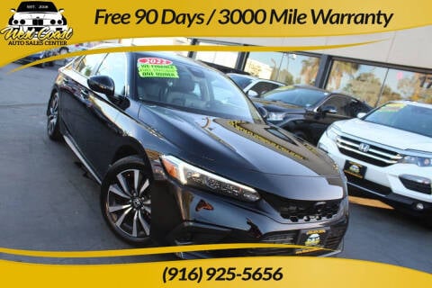 2022 Honda Civic for sale at West Coast Auto Sales Center in Sacramento CA