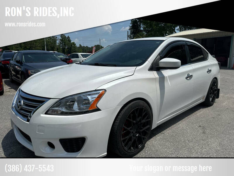 2013 Nissan Sentra for sale at RON'S RIDES,INC in Bunnell FL