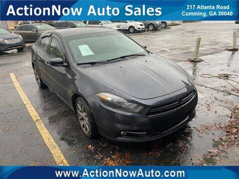 2013 Dodge Dart for sale at ACTION NOW AUTO SALES in Cumming GA