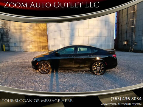 2016 Chrysler 200 for sale at Zoom Auto Outlet LLC in Thorntown IN