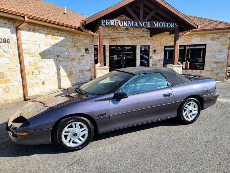 1994 Chevrolet Camaro for sale at Performance Motors Killeen Second Chance in Killeen TX