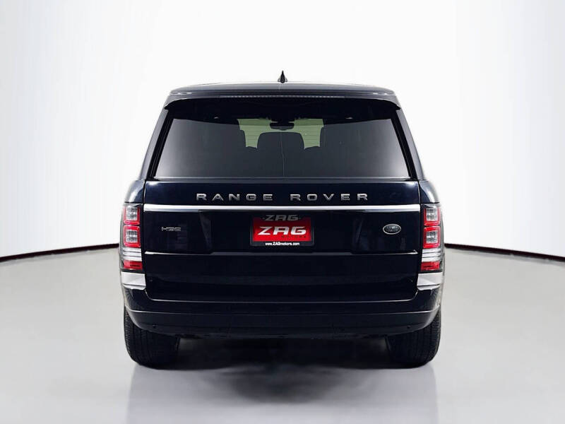 2017 Land Rover Range Rover HSE