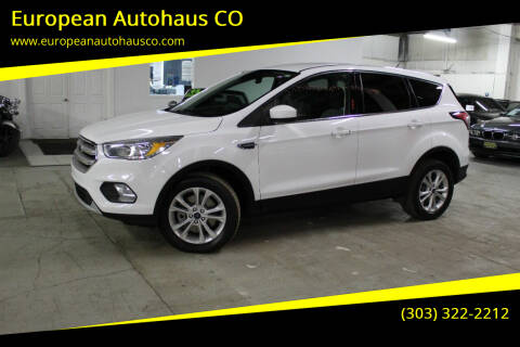 2017 Ford Escape for sale at European Autohaus CO in Denver CO