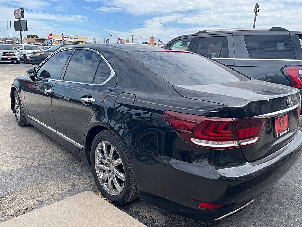 Black 2013 Lexus LS 460 Base 4dr Sedan 4