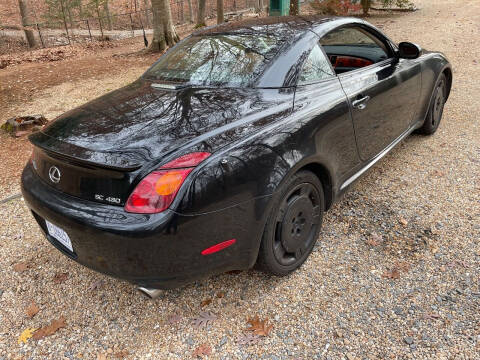 2002 Lexus SC 430 for sale at AUTO LANE INC in Henrico NC