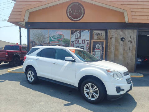 2010 Chevrolet Equinox for sale at Alpha Automotive in Billings MT